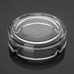 Anubhav Janni Simple Ash Tray Glass Ashtray For Home Office Cigarette Stylish Trays Smoking Home Best Gift Crystal Quality Round Tabletops Ideal Premium Indoor And Outdoor (Pack Of 1 Pcs) - Image 6