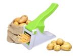 Anubhav Janni Plastic French Fries Chipser Kitchen Potato Chipser Vegetable Cutter Slicer Chips Vegetable Salad Fry Unbreakable Body Stainless Steel Blades Potato Onion (Pack Of 1 Pcs) - Image 4