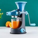 Anubhav Janni Carrot Manual Hand Juicer Heavy Duty For Carrot Fruits Vegetables Locking System Manual Vegetables Smoothies Stainless Juicer Machine Fruits Kitchen (Pack Of 1 Pcs) - Image 3