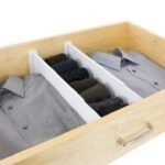 Anubhav Janni Drawer Diveder Organizer Clothes Office Supplies And More Divider Organizer Kitchen Wardrobe Separator Socks Underwear Kitchen Storage (Set Of 2 Pcs) - Image 3