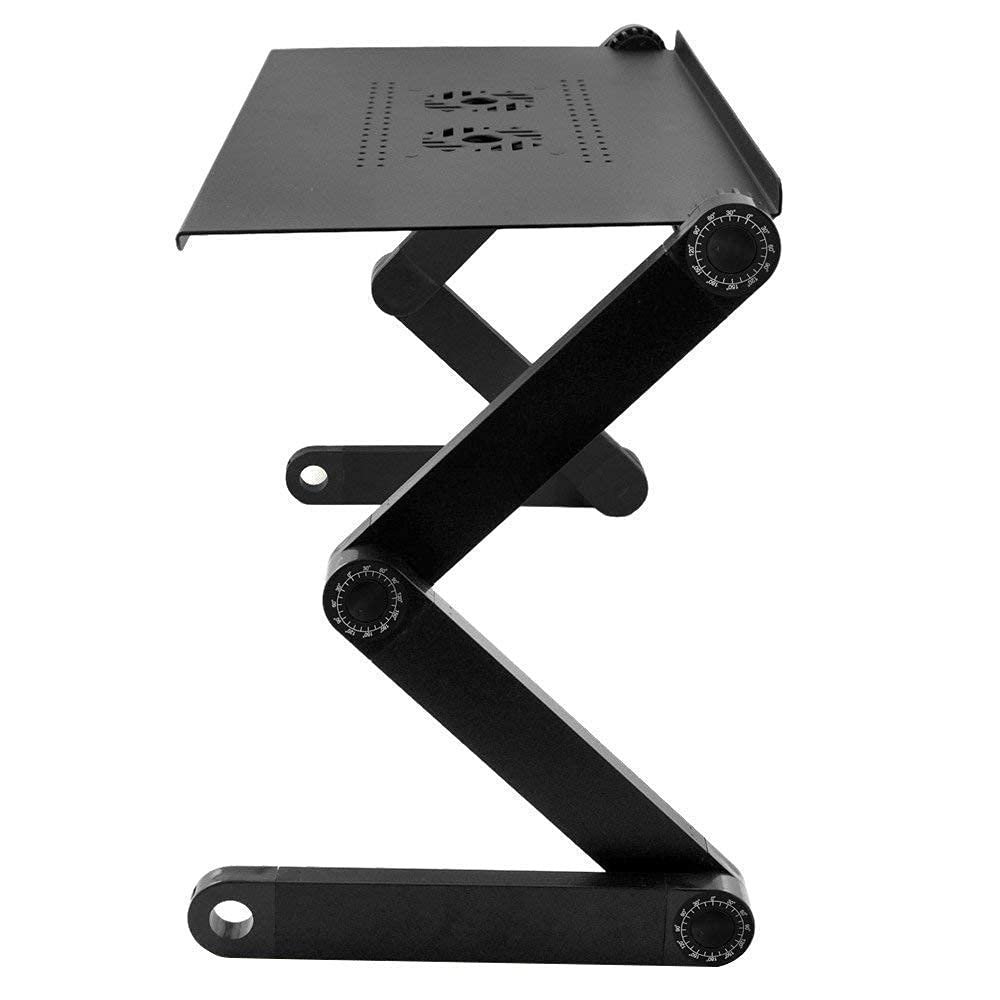 Anubhav Janni T8 Laptop Table Stand Adjustable For Bed Portable Lap Desk Fordable Workstation Notebook Riser with Mouse Pad Side Ergonomic Computer Tray Reading Holder TV Sofa (Pack Of 1 Pcs) Anubhav Janni T8 Laptop Table Stand Adjustable For Bed Portable Lap Desk Fordable Workstation Notebook Riser with Mouse Pad Side Ergonomic Computer Tray Reading Holder TV Sofa (Pack Of 1 Pcs) - Image 1