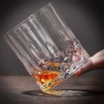 Anubhav Janni Small Tumbler Round Glass Transparent Drinking Set Premium Glassware For Home Kitchen Party Set Clear Glasses Water Juice Beverages Size Home Water Daily Use (Set Of 6 Pcs) - Image 3