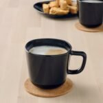 Anubhav Janni Black Square Coffee Mug Modern Ceramic Tea Cups Home Office Stylish Kitchen Café Use Matte Premium Designer Gifting Shape Drinkware Daily Mugs Elegant Cup Dining (Set Of 6 Pcs) - Image 2
