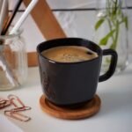 Anubhav Janni Black Square Coffee Mug Modern Ceramic Tea Cups Home Office Stylish Kitchen Café Use Matte Premium Designer Gifting Shape Drinkware Daily Mugs Elegant Cup Dining (Set Of 6 Pcs) - Image 3