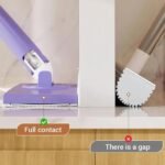Anubhav Janni Square Mop Towel MOP With Reusable Cleaning Cloth Mini Hands Free Mop Floor Flat Mops Home Cleaner Household Mops Bathroom Floor Kitchen Tables Rotation (Pack Of 1 Pcs) - Image 7