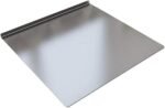 Anubhav Janni Stainless Steel Cutting Board Large Heavy Stainless Steel Cutting Chopping Worktop Metal Board Lip Home Garden Kitchen Fruit Meat Vegetable Board Rustproof Reusable (Pack Of 1 Pcs)