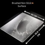 Anubhav Janni Stainless Steel Cutting Board Large Heavy Stainless Steel Cutting Chopping Worktop Metal Board Lip Home Garden Kitchen Fruit Meat Vegetable Board Rustproof Reusable (Pack Of 1 Pcs) - Image 4