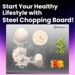 Anubhav Janni Stainless Steel Cutting Board Large Heavy Stainless Steel Cutting Chopping Worktop Metal Board Lip Home Garden Kitchen Fruit Meat Vegetable Board Rustproof Reusable (Pack Of 1 Pcs) - Image 5