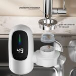 Anubhav Janni New Water Heater Null Smart Instant Electric Heating Faucet Kitchen Bathroom Sink Mixer Fast Heating Faucet Hot Cold Faucet Digital Display Dual Mode Water (Pack Of 1 Pcs) - Image 6