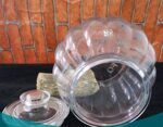 Anubhav Janni Pumpkin Airtight Jar 2000ml Glass Shape With Lid Food Storage with Lid For Cereals Toffees Cookies Snacks Jars For Air Tight Lid Kitchen Candies Cookies (Pack Of 1 Pcs) - Image 4