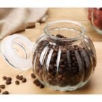 Anubhav Janni Pumpkin Airtight Jar 2000ml Glass Shape With Lid Food Storage with Lid For Cereals Toffees Cookies Snacks Jars For Air Tight Lid Kitchen Candies Cookies (Pack Of 1 Pcs) - Image 5