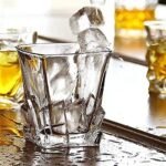 Anubhav Janni Crystal Cut Whisky Glass 300 Ml  Round Square Whiskey Shape Wine Scotch Water Juice  Drinking Bourbon Whisky Cocktails Tumbler Glasses Cups Water Juice Beer (Set Of 6 Pcs) - Image 4