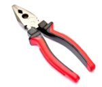 Anubhav Janni Piller Pakad (8 Inch) Sturdy Steel Combination Plier For Home Professional Use And Electrical Work Fully Insulated Heavy Duty Grip Multipurpose Hand Tool Lineman (Pack Of 1 Pcs)