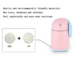 Anubhav Janni Rabit Humidifier Green Mini USB Desktop Humidifier Rabbit Air Mute For Car Home Office Changing Led Touch New With LED Night Light Car Bedroom (Pack Of 1 Pcs) - Image 5