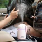 Anubhav Janni Rabit Humidifier Green Mini USB Desktop Humidifier Rabbit Air Mute For Car Home Office Changing Led Touch New With LED Night Light Car Bedroom (Pack Of 1 Pcs) - Image 6