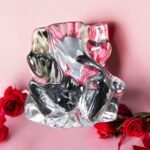 Anubhav Janni Crystal Ganesha Idol For Home Decor  Ganesh Murti Temple Car Dashboard Office Desk Ganpati Figurine Spiritual Showpiece Sculpture Gifting Lord Mandir Temple Gift (Pack Of 1 Pcs) - Image 2