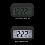Anubhav Janni Small White Digital Clock Digital Alarm For Heavy Sleepers ED Table Study Table Students Office Bedroom Home Display Snooze Function Students Decor Desktop (Pack Of 1 Pcs) - Image 5
