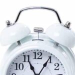 Anubhav Janni Twin Bell White Clock Digital Alarm For Heavy Sleepers ED Table Study Table Students Office Bedroom Home Display Snooze Function Students Decor Desktop (Pack Of 1 Pcs) - Image 5