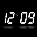 Anubhav Janni 3D Led Clock (Black) Digital Alarm For Heavy Sleepers ED Table Study Table Students Office Bedroom Home Display Snooze Function Students Decor Desktop (Pack Of 1 Pcs) - Image 8