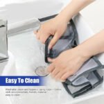 Anubhav Janni Clothes Organizer Wardrobe Breathable Clothing For Pants Jeans Sweater Washable Nylon Shirts Pants Leggings Jeans Box Closet Mesh Separation Bedroom (Pack Of 1 Pcs) - Image 5