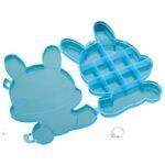 Anubhav Janni Mickey Mouse Transparent Jewellery Box Cartoon Bear Transparent Jewelry Organizer Section Plastic Storage Case Earrings Rings Beads Items Clear Holder Cabinets (Pack Of 1 Pcs)