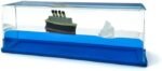 Anubhav Janni Titanic Wave Cruise Ship Fluid Drift Floating Boat Model Liquid Decoration That No Longer Sinks Iceberg Home Decor Gifts Decor Living Room Office (Pack Of 1 Pcs)