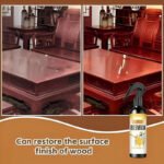 Anubhav Janni Bee Wax Spray Furniture Polish Beeswax Wood Shine Natural Brown Wooden Old Door Table Chair Other Restorer Surface Furniture Doors Tables Chairs Floors Floor Chair (Pack Of 1 Pcs) - Image 3