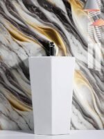 Anubhav Janni Black Golden Marble Foil Wall Stickers Wallpaper Vinyl Peel And Stick Waterproof Home Kitchen Countertop Cabinet Furniture Oil Proof  Walls Drawer Tabletop (Pack Of 1 Pcs) - Image 5