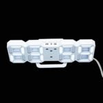 Anubhav Janni 3d Led Clock (White) Alarm Clock Super Non Ticking Night Light Battery Operated Bedroom Home Decoration Bedside Table Elegant Perfect Bedroom Office (Pack Of 1 Pcs) - Image 5