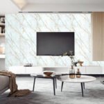 Anubhav Janni Cream Marble Foil Paper Sticker Wall Stickers Wallpaper Vinyl Peel And Stick Waterproof Home Kitchen Countertop Cabinet Furniture Oil Proof  Walls Drawer Tabletop (Pack Of 1 Pcs) - Image 2