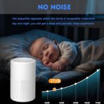 Anubhav Janni Portable Air Purifie Purifier Small For Home Office 360° Intake Filter Compact Desktop Cleaner Bedroom Car Living Room Bedroom Filtration Office Study (Pack Of 1 Pcs) - Image 7