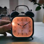 Anubhav Janni Square Twin Bell Clock Alarm Clock Super Non Ticking Night Light Battery Operated Bedroom Home Decoration Bedside Table Elegant Perfect Bedroom Office (Pack Of 1 Pcs) - Image 6