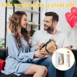 Anubhav Janni Moon Lighthouse Cute Shape Night Light Projection Light  Baby Room Decor Kids Gifts Home Kids Christmas Birthday Bedroom Decor LED Remote Timer USB Tabletop (Pack Of 1 Pcs) - Image 7