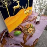 Anubhav Janni Golden Pink Marble Foil Kitchen Wallpaper Oil Proof  Heat Resistant Aluminium Wallpaper Hotel Bedroom Café Living Room Cabinets Waterproof Contact Vinyl (Pack Of 1 Pcs) - Image 4