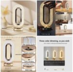 Anubhav Janni Rectangle Shape Usb Rechargeable Crystal Lamp Desk lamp USB Charging Bedroom Living Room Dining Dimming Night Light Portable Bedside For Bedroom Room Office Home (Pack Of 1 Pcs) - Image 4