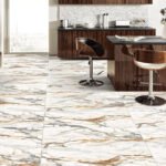 Anubhav Janni Golden White Marble Foil Kitchen Wallpaper Oil Proof  Heat Resistant Aluminium Wallpaper Hotel Bedroom Café Living Room Cabinets Waterproof Contact Vinyl (Pack Of 1 Pcs) - Image 4