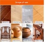 Anubhav Janni Furniture Polish Spray Wood Surface Cleaner Furniture Cabinets Doors Wooden Floors Dust Remover Protective Home Office Floor Liquid Wax Floor Table Sofa Cabinet (Pack Of 1 Pcs) - Image 2