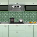 Anubhav Janni Checks Foil Paper (Green) Kitchen Wallpaper Oil Proof  Heat Resistant Aluminium Wallpaper Hotel Bedroom Café Living Room Cabinets Waterproof Contact Vinyl (Pack Of 1 Pcs) - Image 3
