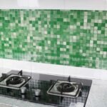 Anubhav Janni Checks Foil Paper (Green) Kitchen Wallpaper Oil Proof  Heat Resistant Aluminium Wallpaper Hotel Bedroom Café Living Room Cabinets Waterproof Contact Vinyl (Pack Of 1 Pcs) - Image 4