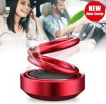 Anubhav Janni Solar Power Car Aroma Perfume Air Freshener Auto Rotation Essential Oil Diffuser Aromatherapy Decoration Accessories Car Family Vehicle Automatic Cars Decor (Pack Of 1 Pcs) - Image 5