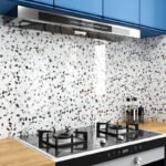 Anubhav Janni Pvc Foil Paper Sticker Kitchen Wallpaper Oil Proof  Heat Resistant Aluminium Wallpaper Hotel Bedroom Café Living Room Cabinets Waterproof Contact Vinyl (Pack Of 1 Pcs) - Image 5