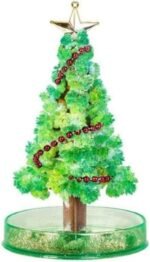Anubhav Janni Magic Funny Tree Chrismas Growing Crystal Christmas Tree Kids DIY Ornaments Presents Novelty Kit For Kids Educational And Party Toys Tree Child Decorations Toys (Pack Of 1 Pcs)