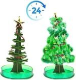 Anubhav Janni Magic Funny Tree Chrismas Growing Crystal Christmas Tree Kids DIY Ornaments Presents Novelty Kit For Kids Educational And Party Toys Tree Child Decorations Toys (Pack Of 1 Pcs) - Image 2