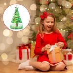 Anubhav Janni Magic Funny Tree Chrismas Growing Crystal Christmas Tree Kids DIY Ornaments Presents Novelty Kit For Kids Educational And Party Toys Tree Child Decorations Toys (Pack Of 1 Pcs) - Image 4