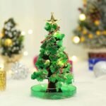 Anubhav Janni Magic Funny Tree Chrismas Growing Crystal Christmas Tree Kids DIY Ornaments Presents Novelty Kit For Kids Educational And Party Toys Tree Child Decorations Toys (Pack Of 1 Pcs) - Image 5