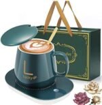 Anubhav Janni Coffee Cup Warmer Mug Electric Heater Waterproof Heating Coaster For Tea Milk And Beverages Portable Drink Plate Home Office Use Warmer Beverage Tea (Pack Of 1 Pcs)