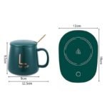 Anubhav Janni Coffee Cup Warmer Mug Electric Heater Waterproof Heating Coaster For Tea Milk And Beverages Portable Drink Plate Home Office Use Warmer Beverage Tea (Pack Of 1 Pcs) - Image 2
