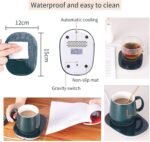 Anubhav Janni Coffee Cup Warmer Mug Electric Heater Waterproof Heating Coaster For Tea Milk And Beverages Portable Drink Plate Home Office Use Warmer Beverage Tea (Pack Of 1 Pcs) - Image 5