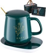 Anubhav Janni Coffee Cup Warmer Mug Electric Heater Waterproof Heating Coaster For Tea Milk And Beverages Portable Drink Plate Home Office Use Warmer Beverage Tea (Pack Of 1 Pcs) - Image 6