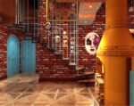 Anubhav Janni Brick Foil Paper Sticker (45cm*2m) Kitchen Stickers Oil Proof Waterproof Self Adhesive Wallpaper PVC Bathroom Contact Papers Home Wallpaper Home Bricks Wall House (Pack Of 1 Pcs) - Image 6